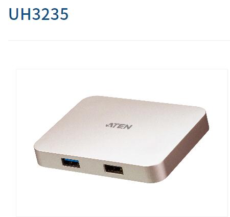 ATEN UH3235 USB-C 4K 攜帶型充電擴充基座