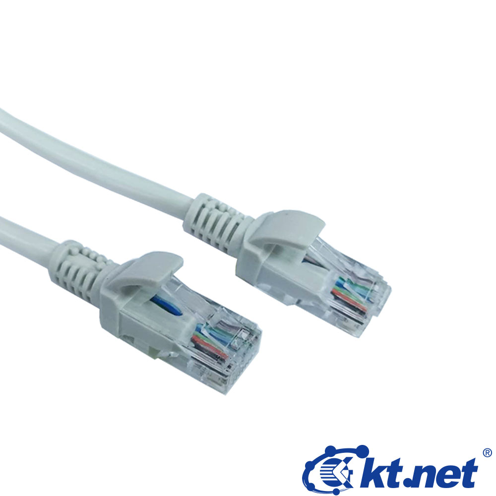 RJ45 1米 C5E UTP網路線 貝吉白L