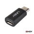 林帝 USB 2.0 Type C(公) 轉 Micro USB(母) 轉接頭(41896)