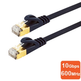 Cat7 10Gbps 超高速光纖網路扁線 3M